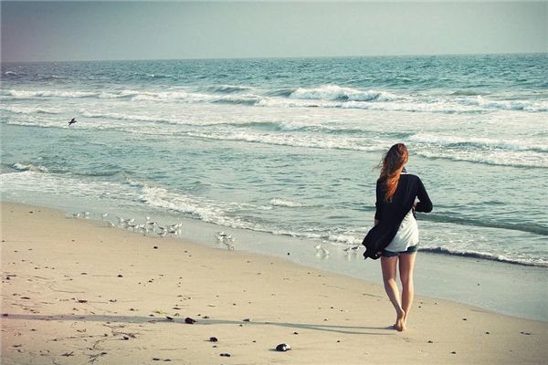 Traumdeutung vom Stehen am Strand